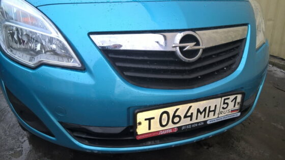 Opel Corsa: восстановление переднего бампера
